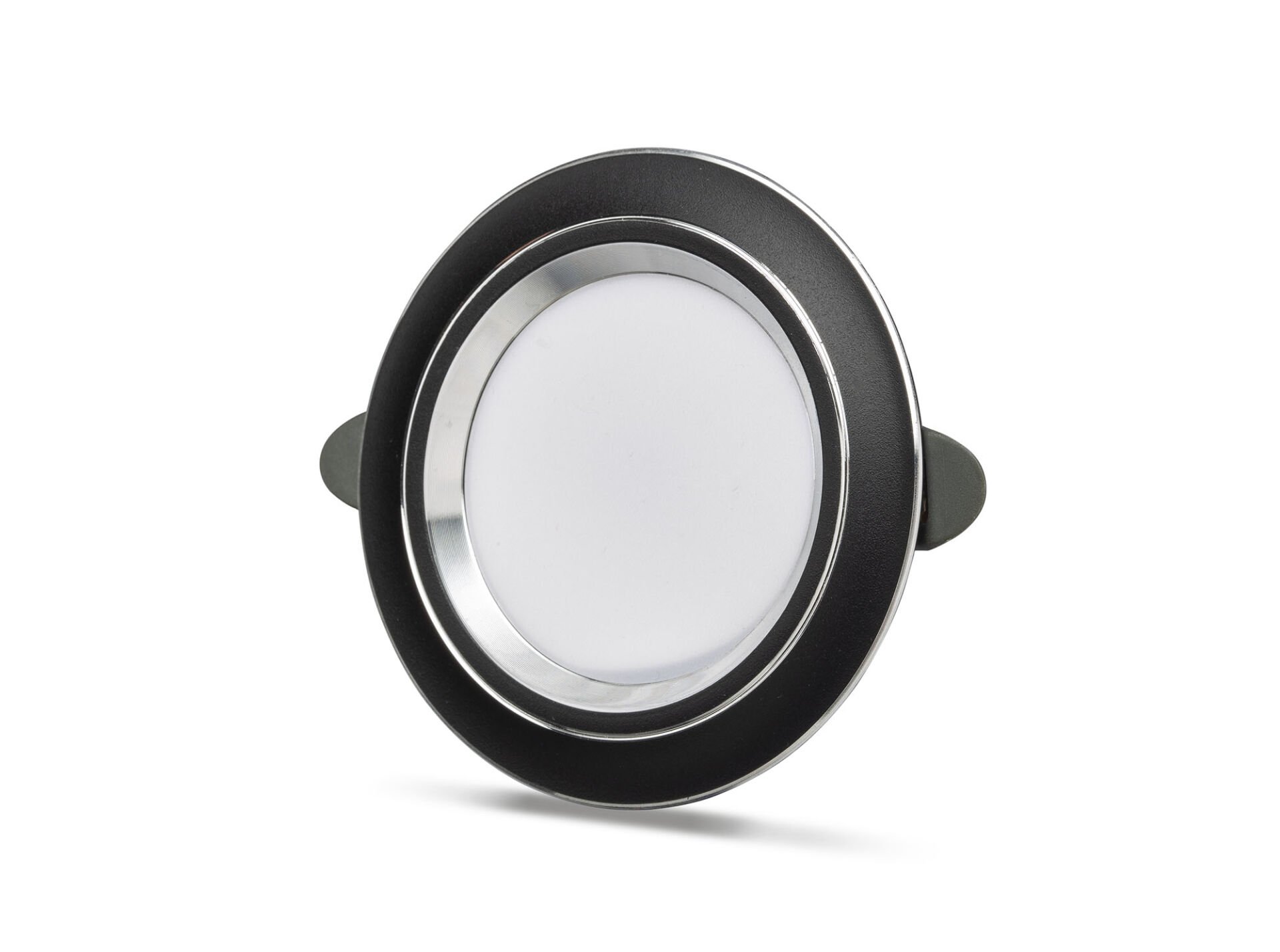 5W BLACK + SILVER LED SPOT BEYAZ