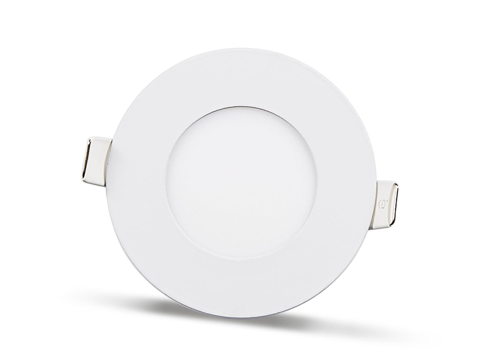 3W SIVA ALTI YUVARLAK LED  SLIM PANEL BEYAZ