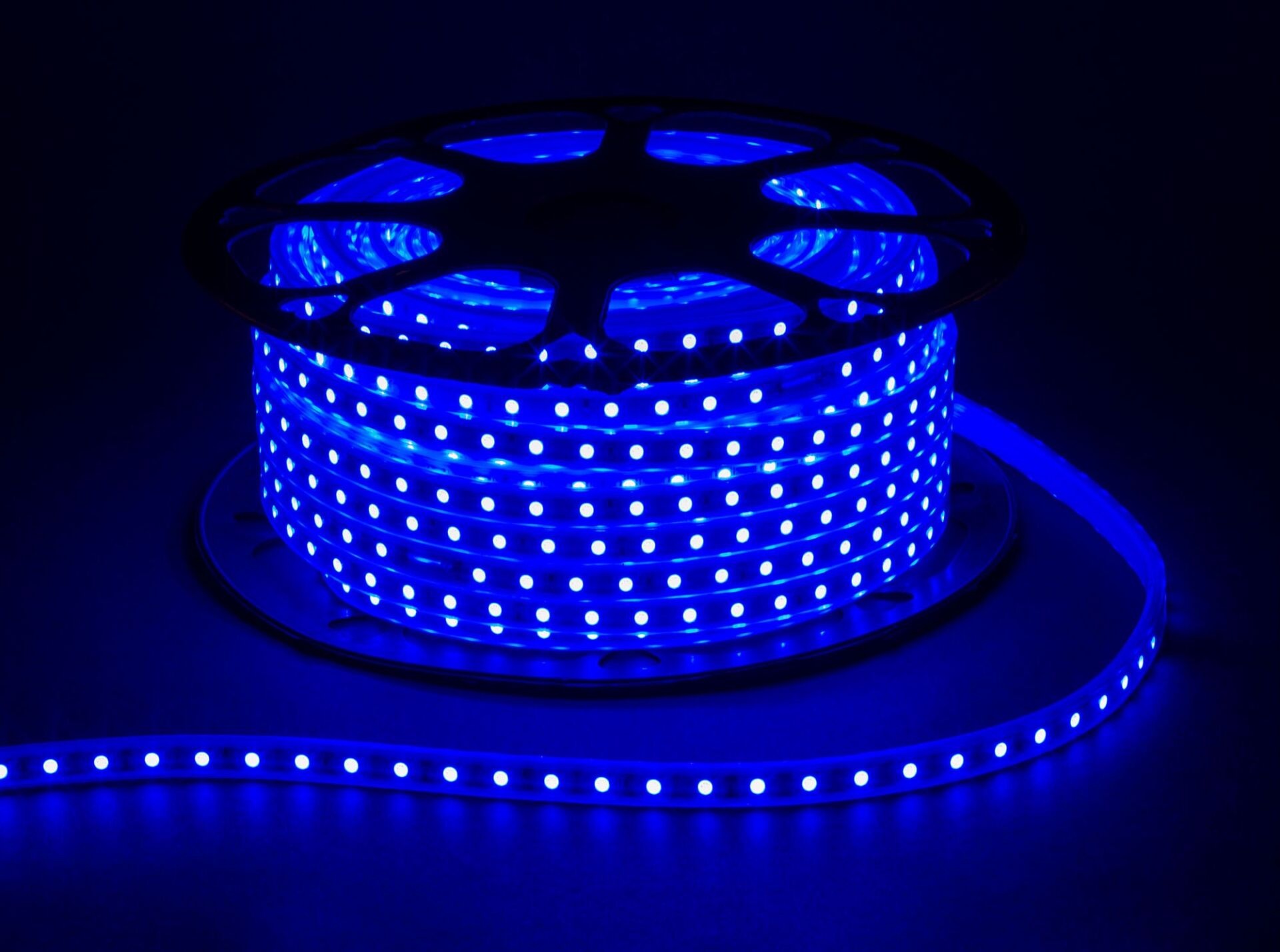 220V 4040 HORTUM LED MAVİ