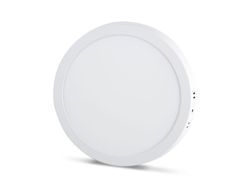 18W SIVA ÜSTÜ YUVARLAK LED PANEL BEYAZ