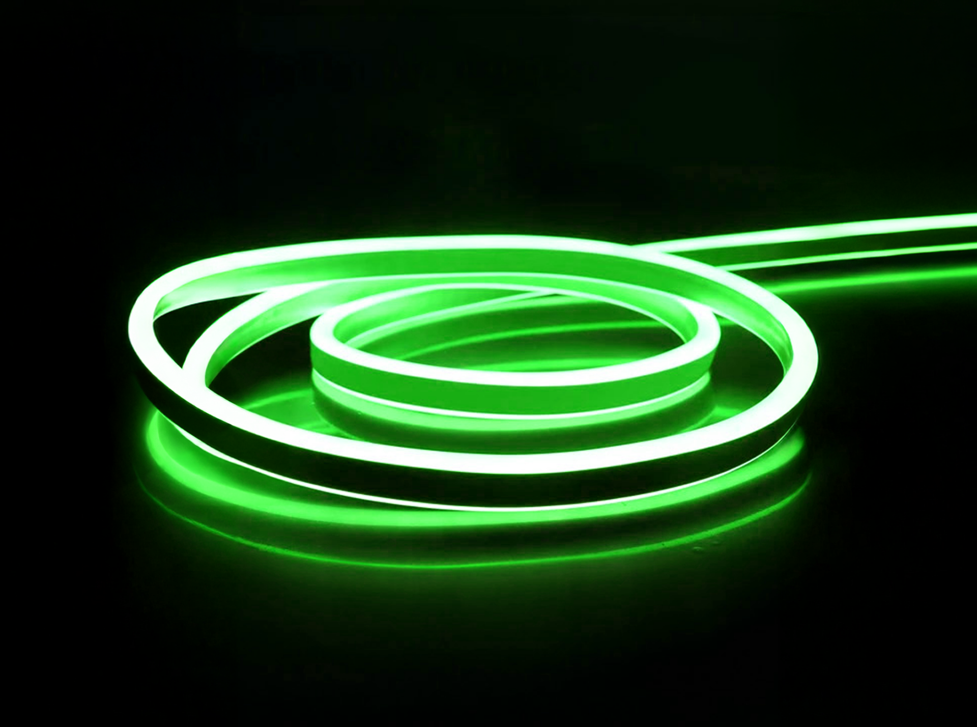 LED NEON 12V NEON LED (6X12) YEŞİL