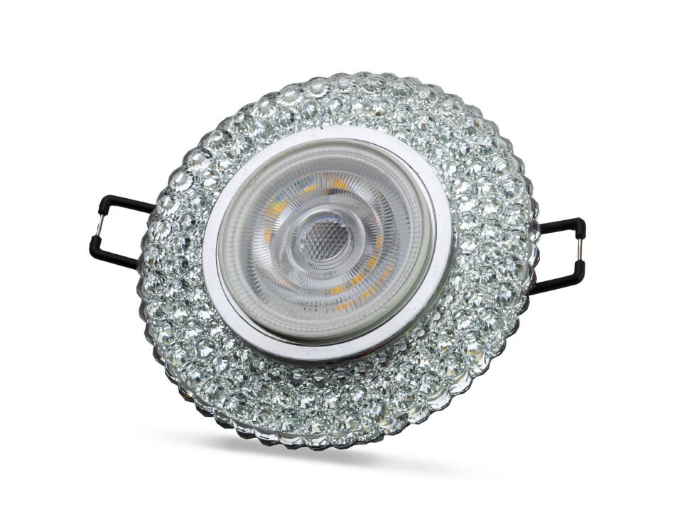 NİLUS KRİSTAL CAM KASA YUVARLAK 4000K
