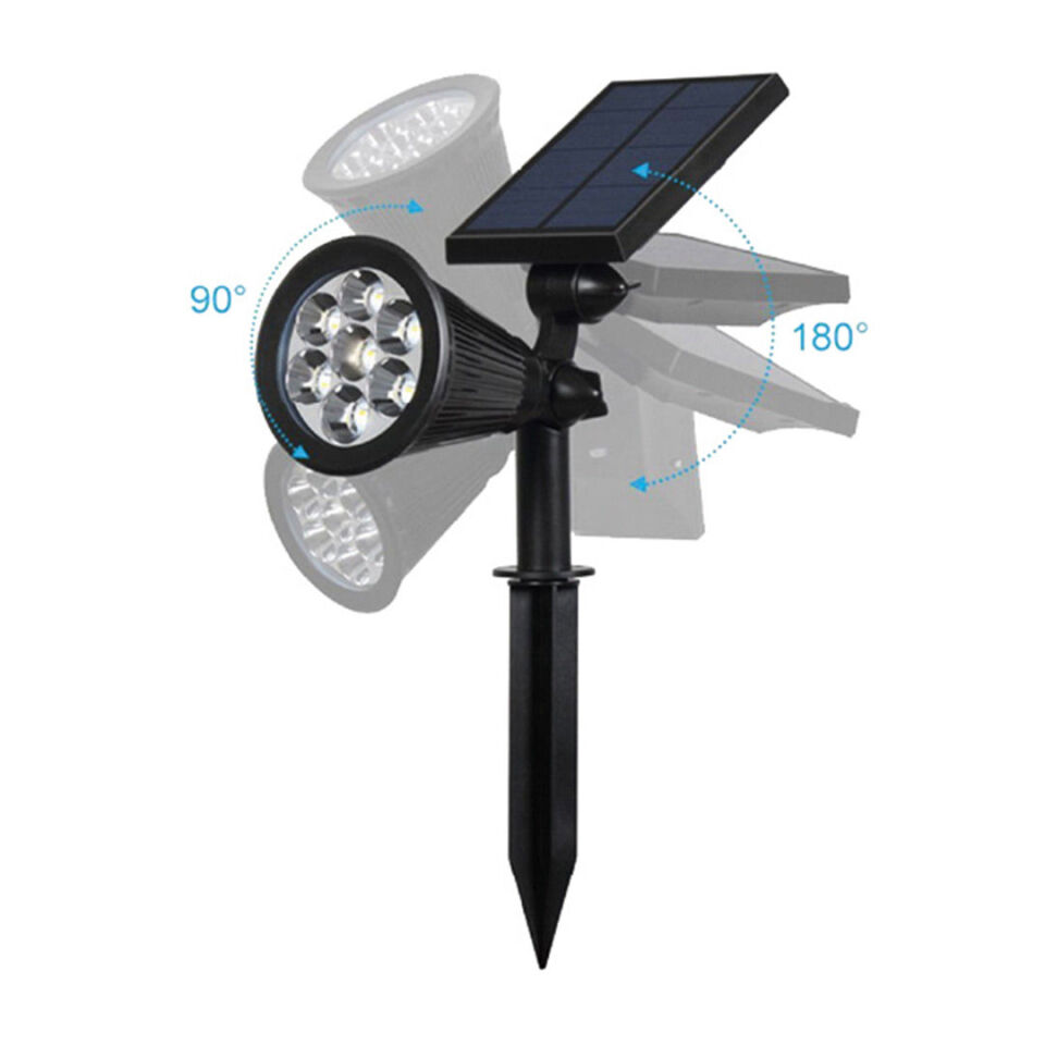 KBA746 SOLAR KAZIKLI ÇİM ARMATÜRÜ 7W AMBER