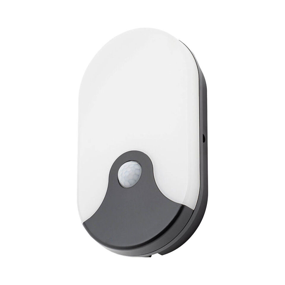 KSA193 LEDLİ SENSÖRLÜ OVAL 15W APLİK BEYAZ IŞIK