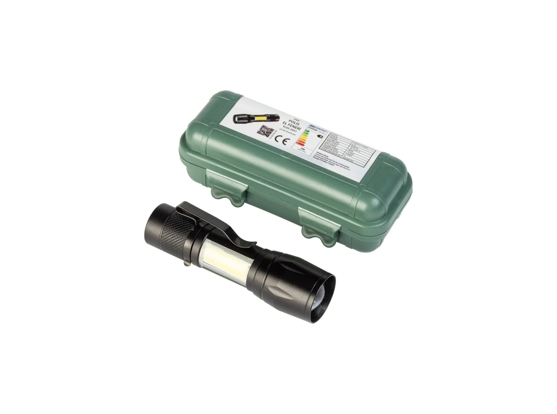 3W POLİS LED EL FENERİ