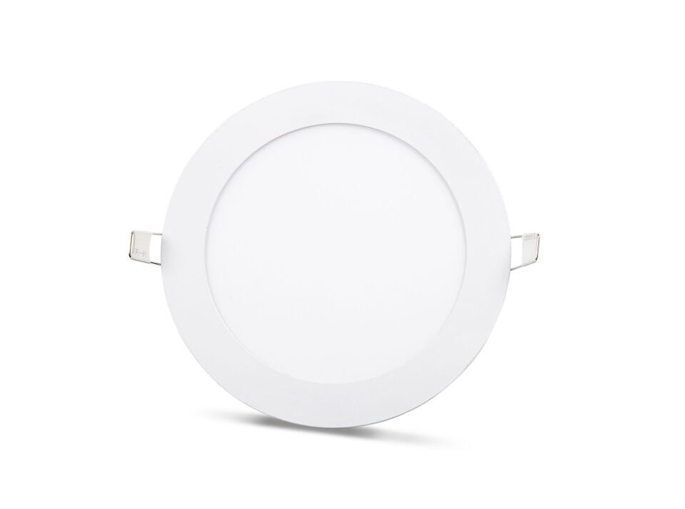 12W SIVA ALTI YUVARLAK SLIM LED PANEL BEYAZ