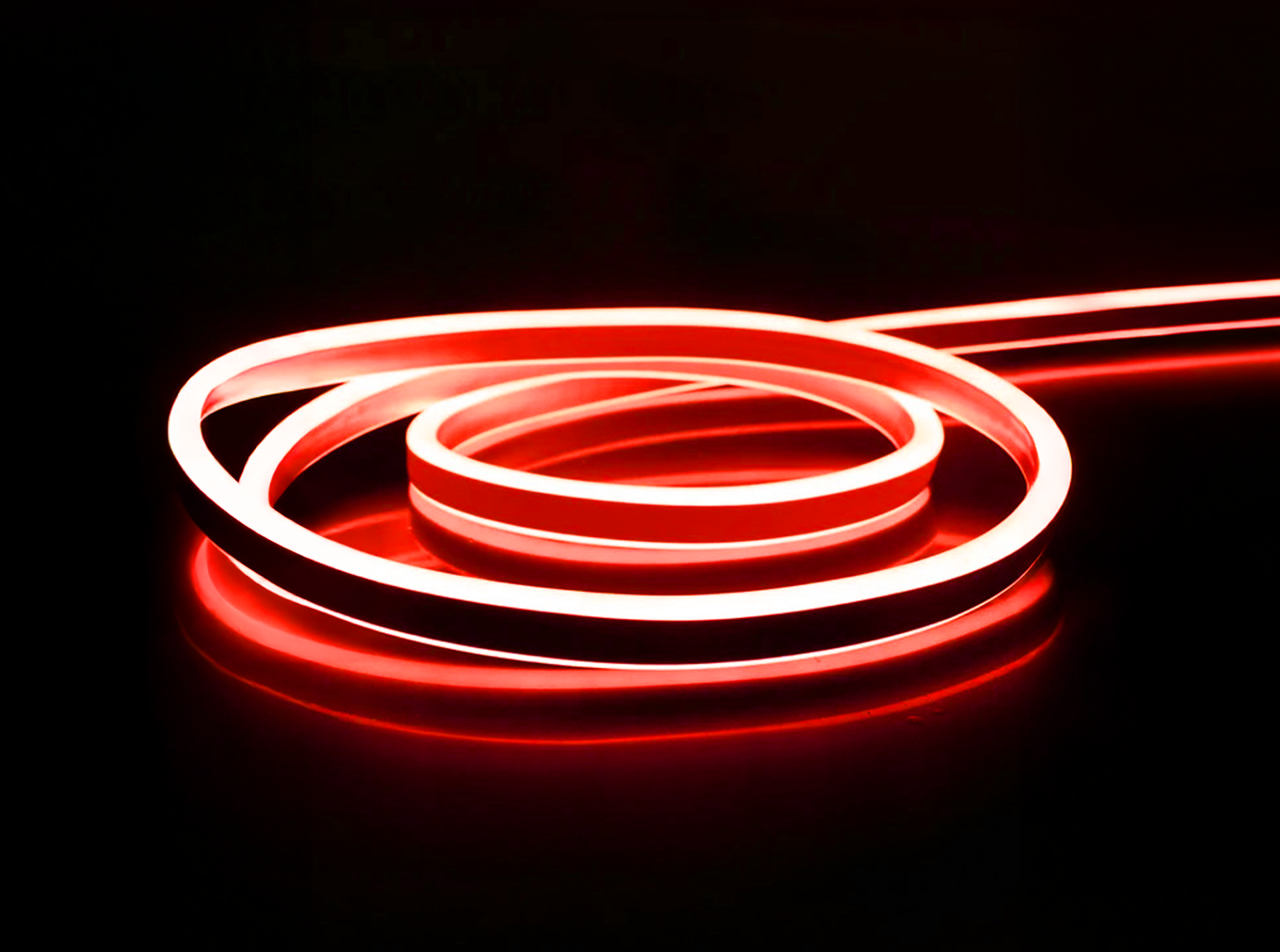 220V  NEON HORTUM LED (8X16 MM) LED KIRMIZI