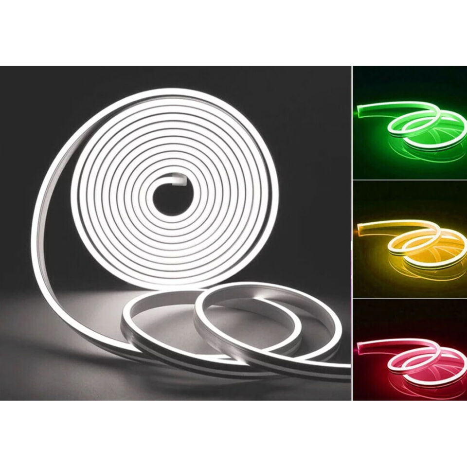 KCL013 LED DTRIP LIGHT 12V 2835 120LED 6*12MM AMBE