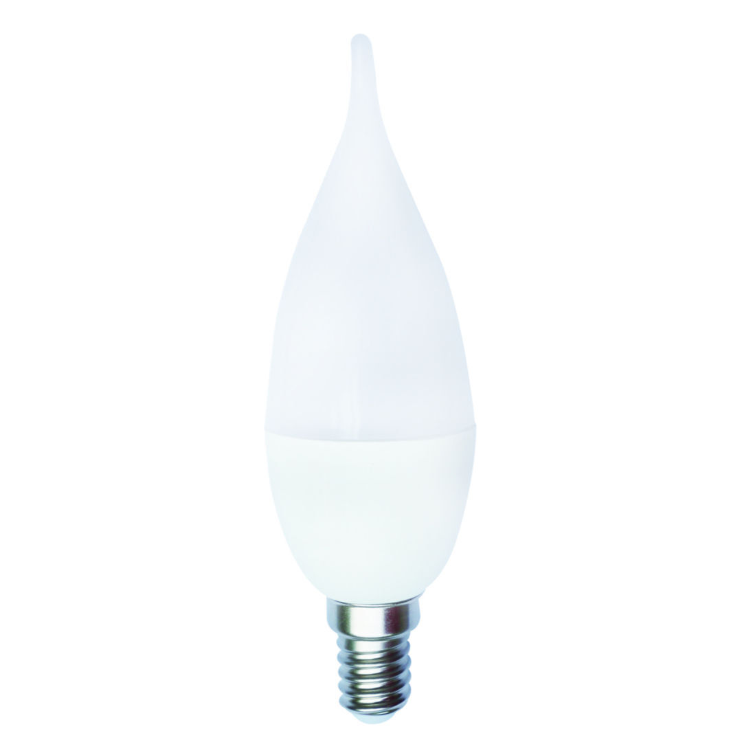 KES206 5W LEDLI KIVRIK BUJI AMP. E14 BEYAZ