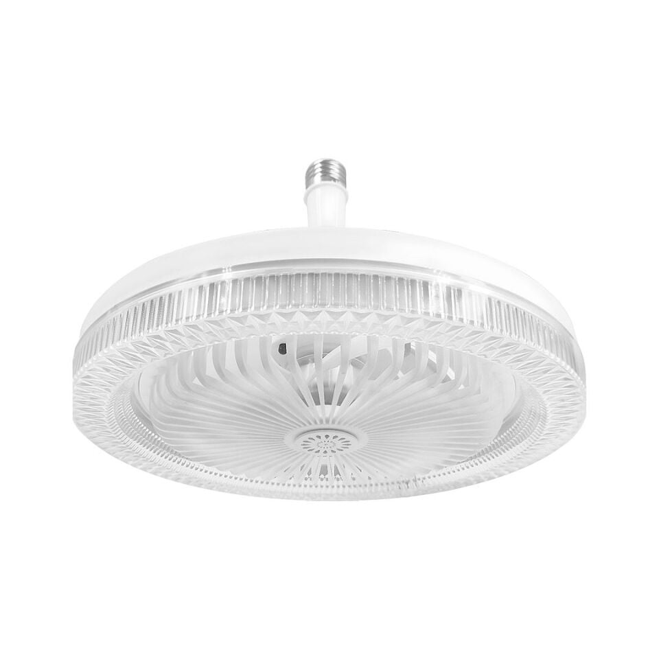 KES472 30 WAT E27 UZAKTAN KUMANDALI RGB FANLI LED
