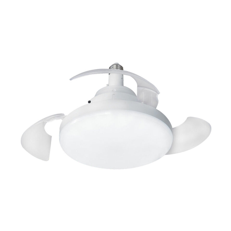 KES478 40 WATT E27 UZAKTAN KUMANDALI RGB FANLI LED