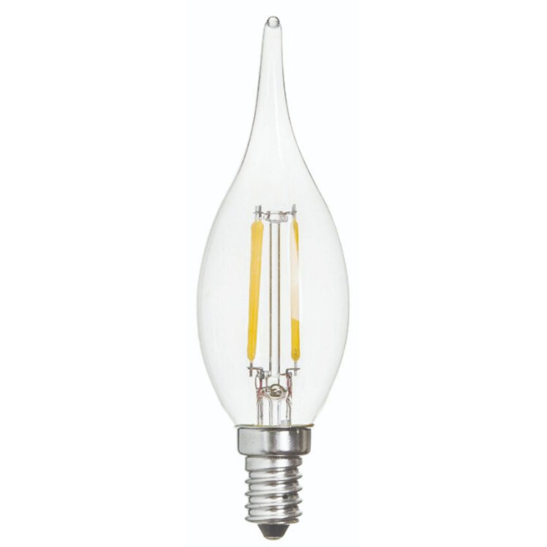 KES498 LED FLAM.KIV.BUJI AMP. 4W E14 GUNISIGI
