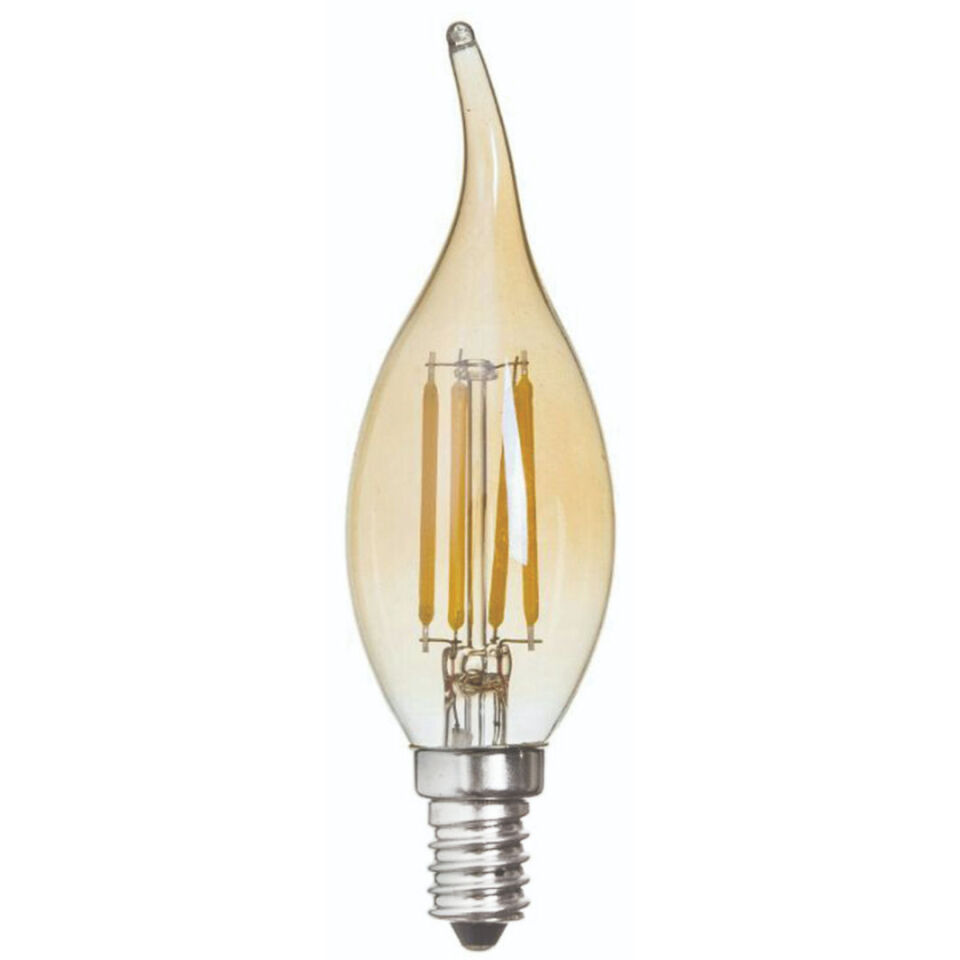 KES600 COB FLAM.KIVR. BUJI AMP.4W E14 GUNISIGI