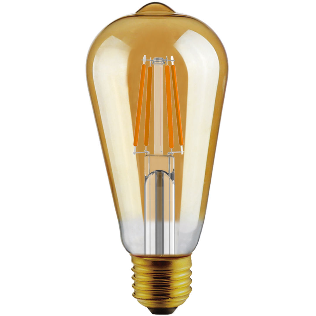 KES632 COB FLAM. AMP.6W E27 GUNISIGI DIMMABLE