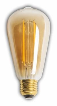 6W RUSTİK LED AMPUL (E27)(AMBER)