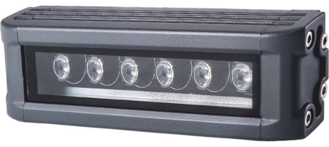 6W GOLD WALL WASHER( 20 CM)(AMBER)