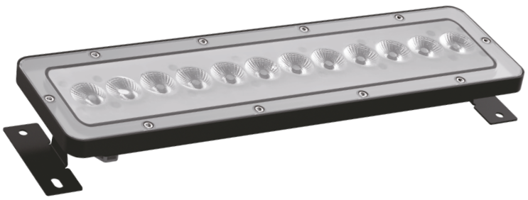 15W PLATINUM WALLWASHER 30CM(AMBER)