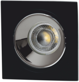 JAGUAR DEKORATİF SİYAH - PLATİN KASA KARE