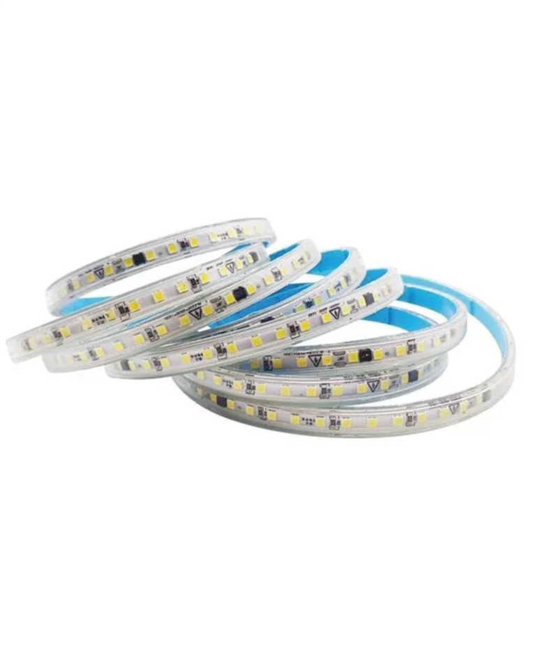 220V 10 ÇİP ŞERİT LED  ( GÜNIŞIĞI ) (YAPIŞKANLI)