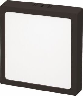 18W SIVAÜSTÜ LED ARMATÜR (SİYAH KASA )(GÜNIŞIĞI)