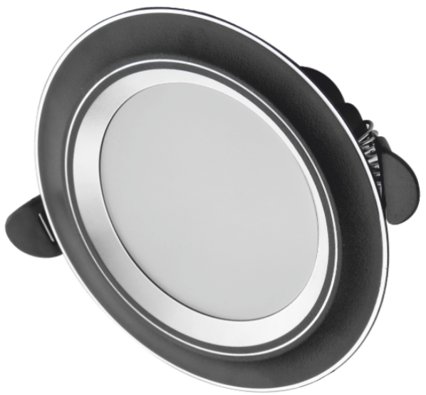 6W ZEBRA LED ARMATÜR (SİYAH-KROM) (3 RENK)