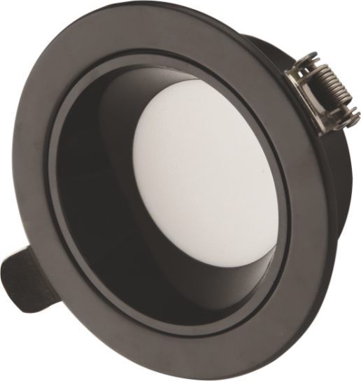 8W BAŞAK LED ARMATÜR (SİYAH KASA)(3 RENK)