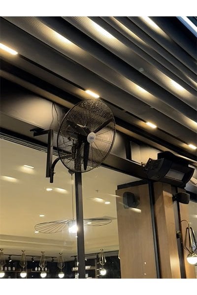 HİMS 50CM ZİNCİRLİ KUMANDALI DUVAR VANTİLATÖRÜ
