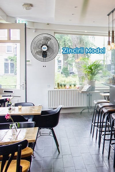 HİMS 50CM ZİNCİRLİ KUMANDALI DUVAR VANTİLATÖRÜ
