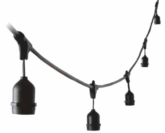 SARMAŞIK DIŞ MEKAN ARMATÜR(5 METRE-EKLENEBİLİR-E27