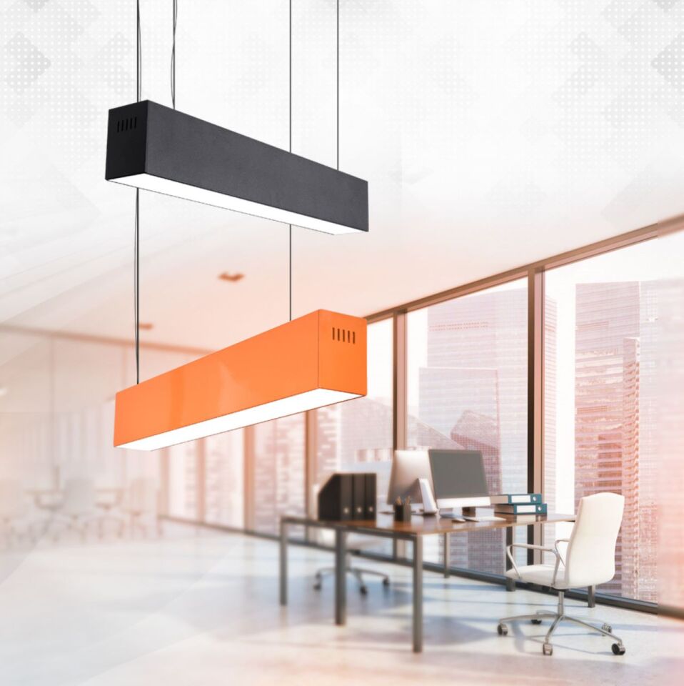 Linear Aydınlatma Osram Led Sıva Üstü Led Lineer Armatür 5x8 Cm Kasa