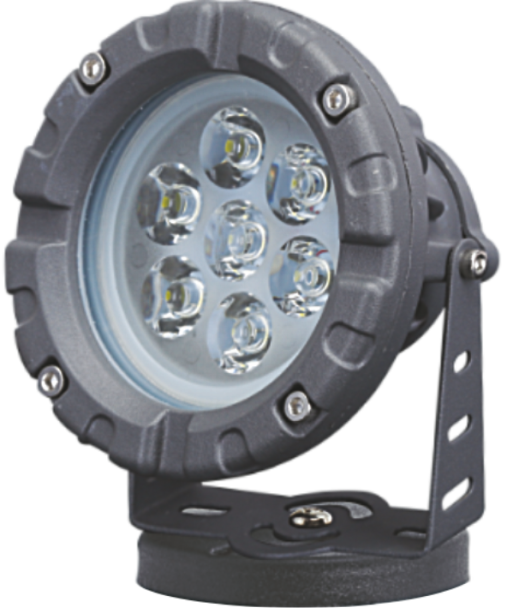 12W POWER LED KAZIKLI BAHÇE ARMATÜRÜ (YEŞİL)