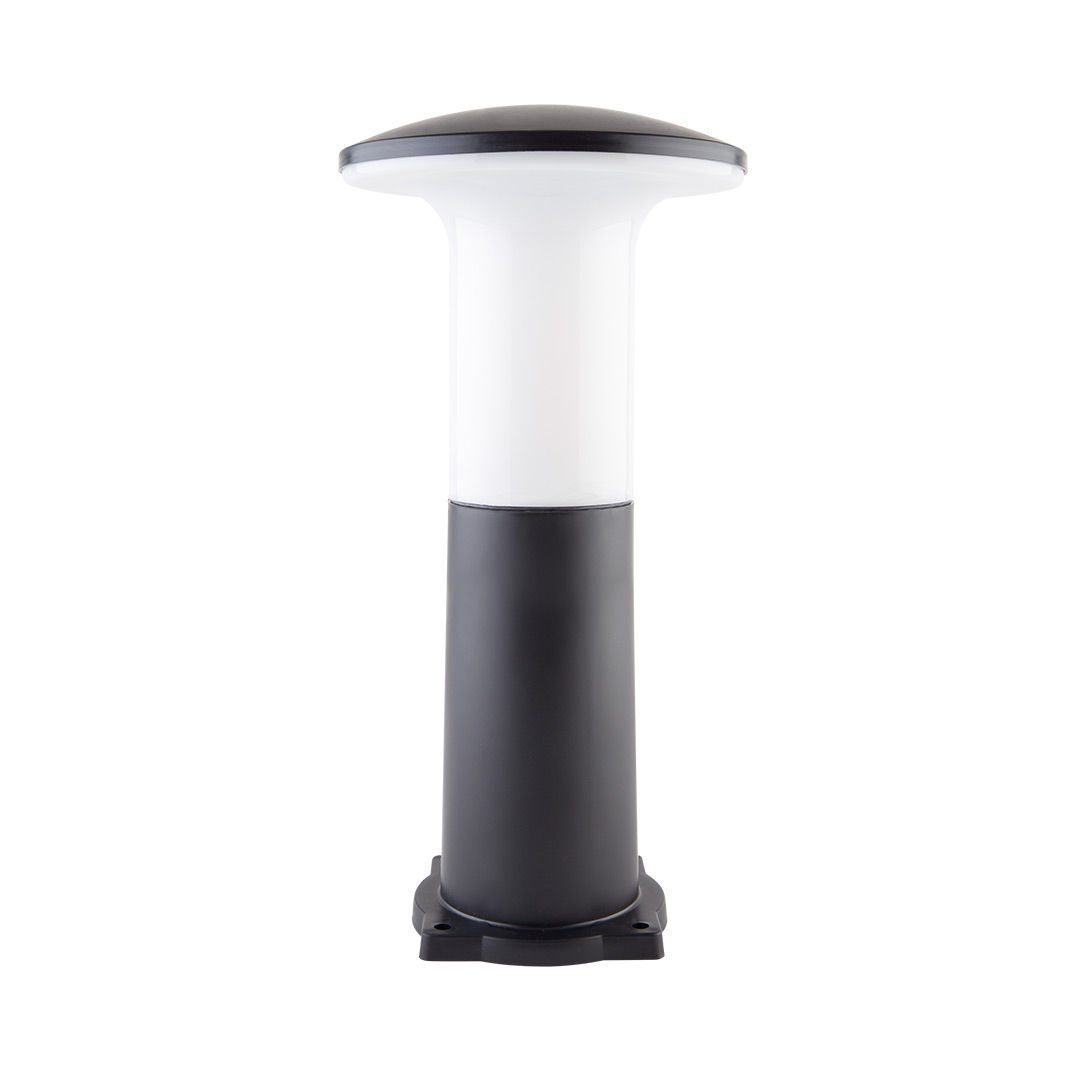 KBA765 E27 MANTAR BOLLARD SIYAH KASA