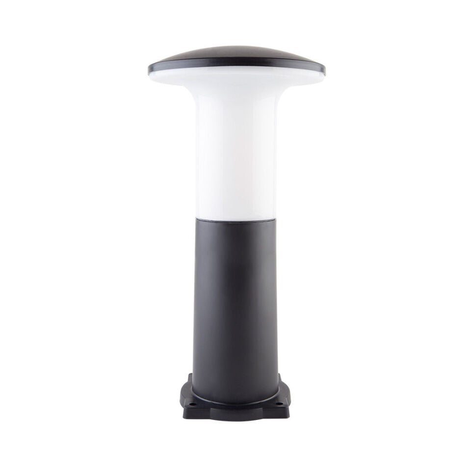 KBA765 E27 MANTAR BOLLARD SIYAH KASA