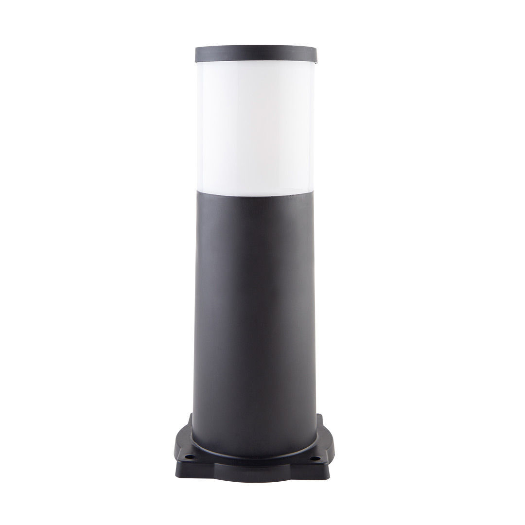 KBA768 E27 KULE BOLLARD SIYAH KASA