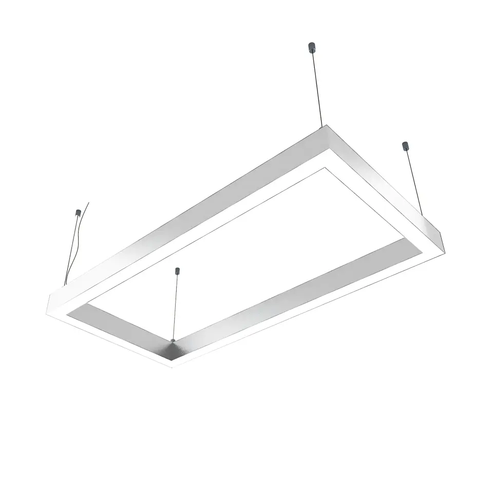 Dikdörtgen Linear Aydınlatma Modern Led Avize Lineer Armatür