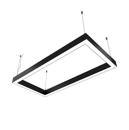 Dikdörtgen Linear Aydınlatma Modern Led Avize Lineer Armatür