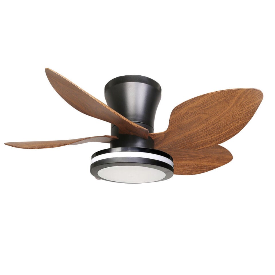 KCF311 30W LEDLI DEKORATIF PLASTIK TAVAN VANTILATÖ