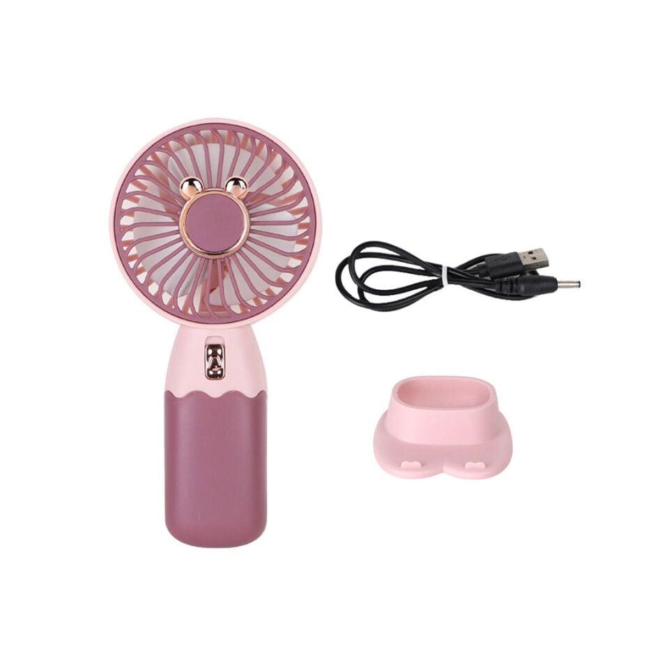 KCF700 SARJLI EL VANTILATORU 8,8x17,2 PEMBE